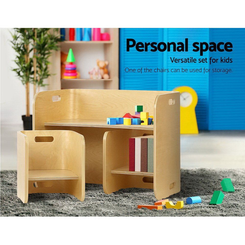 Versatile Table & Chairs - 3PC Set