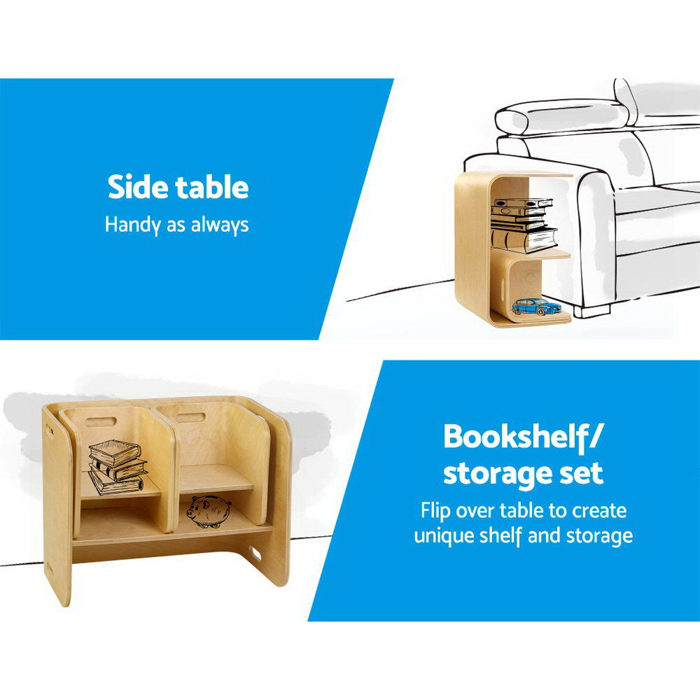 Versatile Table & Chairs - 3PC Set