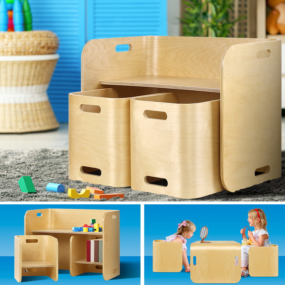 Versatile Table & Chairs - 3PC Set