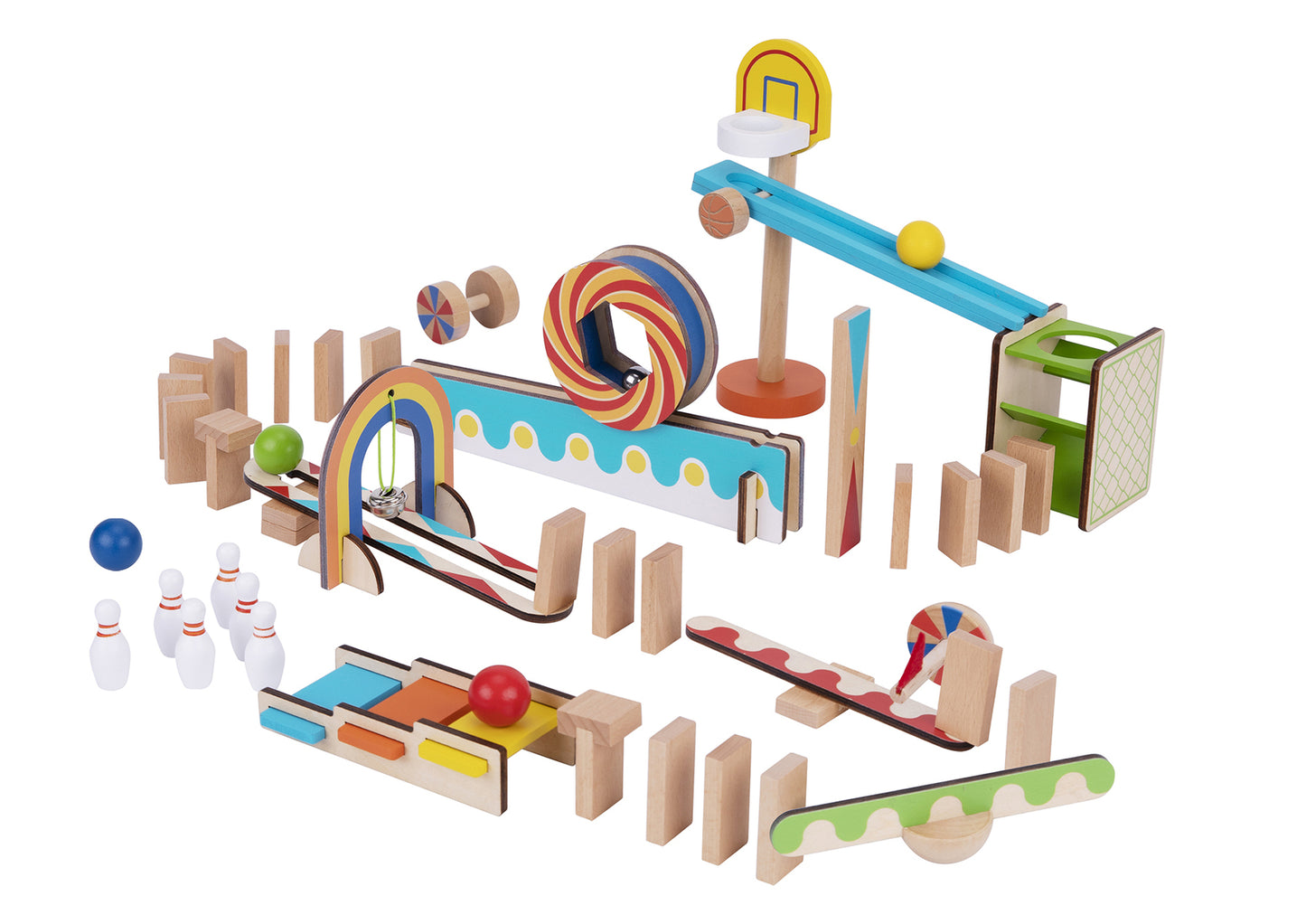Dominoes Run Set