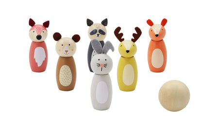 Animal  Bowling - 7PC Set