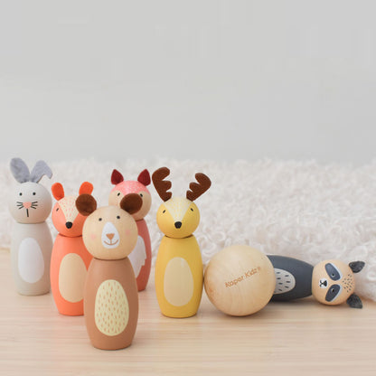 Animal  Bowling - 7PC Set