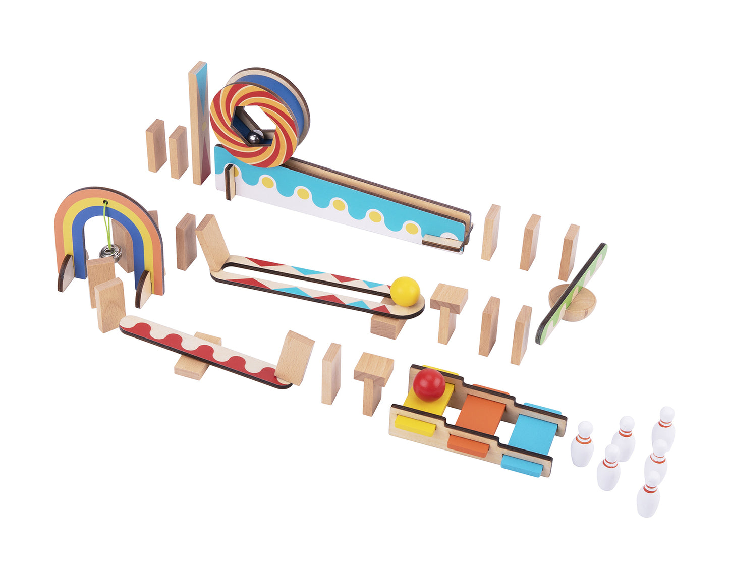 Dominoes Run Set