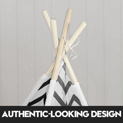 Cozy Cotton Teepee - Black